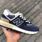 New Balance 574 Navy Blue Legacy Retro Casual Running Shoes U574LGBB