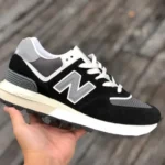 New Balance 574 Black Grey Retro Casual Running Shoes U574LGG1