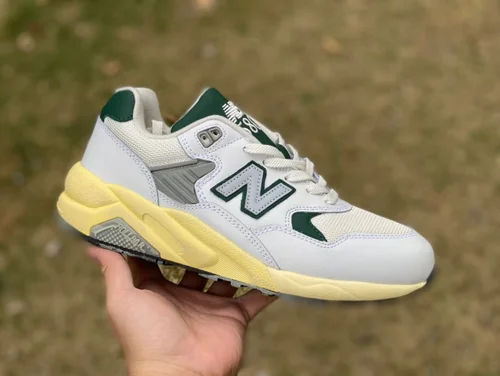 New Balance NB580 White Green Yellow Retro Casual Shoes MT580RCA