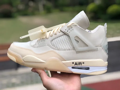 OFF-WHITE x Air Jordan 4 CV9388-100 White