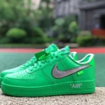 OFF-WHITE x Nike Air Force 1 Light Green Spark DX1419-300