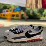 Union x Nike Cortez Beige Black Retro Sneakers DR1413-500