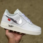 Nike Air Force 1 x OW Collaboration Pure White AO4297-100