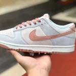 Nike Dunk Low Grey Blue Pink Fossil Rose Retro Sneakers DH7577-001