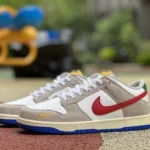 Nike SB Dunk Low Beige Red Retro Sneakers DX6037-781