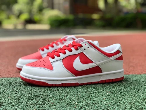 Nike Dunk Low University Red White Red CW1590-600