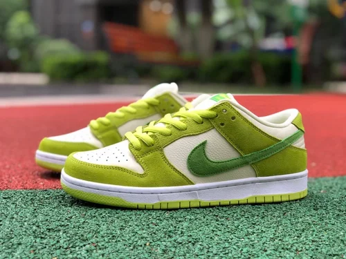 Nike SB Dunk Low White Green Apple Retro Sneakers DM0807-300