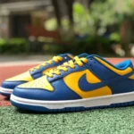 Nike Dunk Low "Warriors" Blue Yellow Retro Sneakers DD1391-402