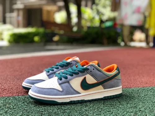 Nike Dunk Low Otomo Katsuhiro White Blue Green LF0039-017