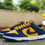 Nike Dunk Low Warriors Royal Blue Gold DD1391-402