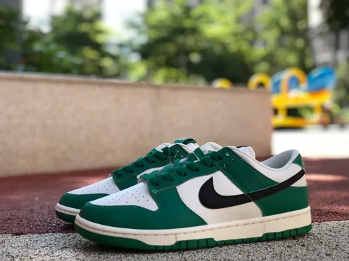 Nike Dunk Low Lottery White Green Black DR9654-100