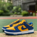 Pure Original Nike Dunk Low Retro "UCLA" Blue Yellow Sneakers DD1391-402