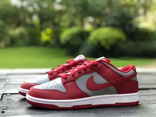 Nike Dunk Low UNLV Grey Red Retro Low-Top Sneakers DD1391-002