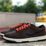 Nike Dunk Low Retro Dark Brown Orange Retro Sneakers D08801-200