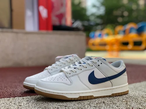 Nike Dunk Low White Blue Gum Retro DX3198-133