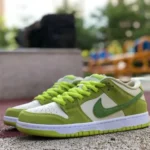 High-Quality Nike SB Dunk Low White Green Apple Retro Sneakers DM0807-300