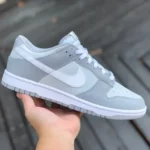 Pure Original Nike Dunk Low Grey White Retro Sneakers DJ6188-001