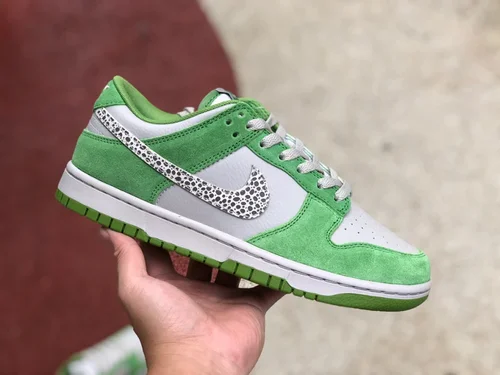 Nike Dunk Low Safari Swoosh Green DR0156-300