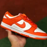 Nike Dunk Low Syracuse University White Orange CU1726-101