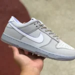 Nike Dunk Low Grey White Men's Low-Top Casual Sneakers DX3722-001