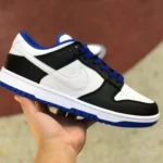 Nike Dunk Low Black White Blue FD9064-110