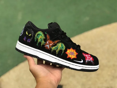 Neckface x Nike SB Dunk Low Halloween Edition DQ4488-001