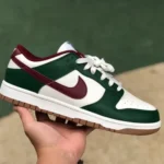 Nike Dunk Low Gorge Green White Green FB7160-161