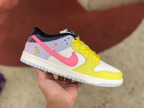 Nike SB Dunk Low Be True Yellow White Blue DX5933-900