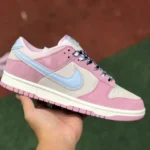 Nike Dunk Low Pink Blue Suede DO7412-901