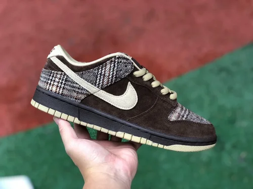 Stussy x Nike SB Dunk Low Pro Cherry Tweed Retro Sneakers 304