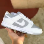 Nike Dunk Low White Grey Retro Casual Sneakers DJ6188-003