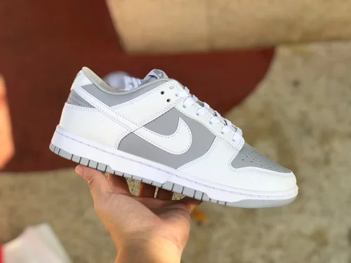 Nike Dunk Low White Grey Retro Casual Sneakers DJ6188-003