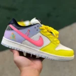 Nike SB Dunk Low Be True Yellow White Pink DX5933-900