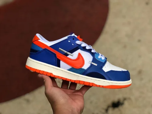 Nike Dunk Scrap Knicks Blue White Orange DM0128-100