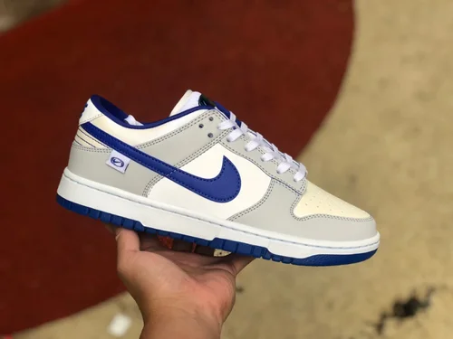 Nike Dunk Low White Blue Retro Casual Sneakers FB1841-110