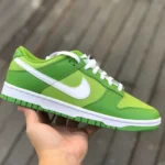 Pure Original Nike Dunk Low White Green Apple Retro Sneakers DJ6188-300