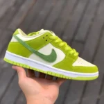 Pure Original Nike SB Dunk Low White Green Apple Retro Sneakers DM0807-300