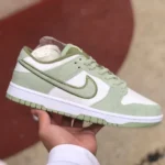 Nike Dunk Low Fleece White Green DQ7579-300