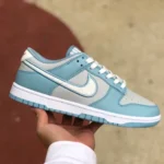 Nike Dunk Low Blue Grey White Retro Sneakers FB1871-011