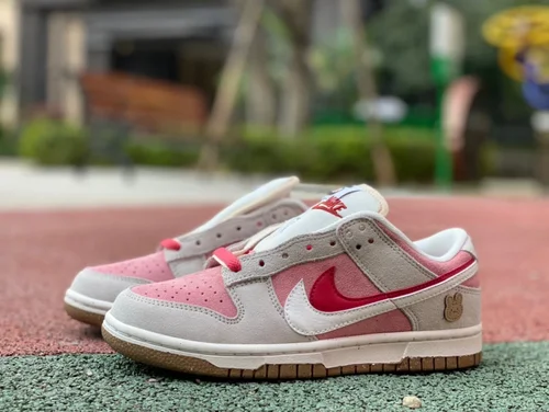 Nike Dunk Low SE 85 CNY Rabbit Limited Edition Pink White DO9457-100