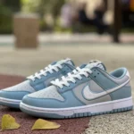 Nike Dunk Low Blue Grey White Retro Low-Top Sneakers FB1871-011