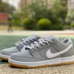 Pure Original Nike SB Dunk Low Grey Gum Retro Sneakers DV5464-001