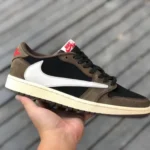 Travis Scott x Air Jordan 1 Low CQ4277-001 Brown Pure Version