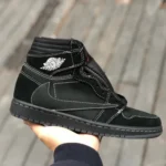 Travis Scott x Air Jordan 1 Low DM7866-001 Black Cat High Reverse Swoosh