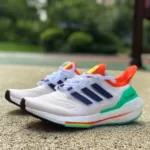 adidas UltraBoost 22 White Green Orange GY8688