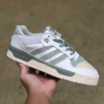 Adidas Rivalry Low Beige Yellow Green Retro Sneakers FX9448