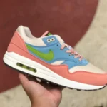 Nike Air Max 1 Pink Blue Retro Running Shoes DV3196-800