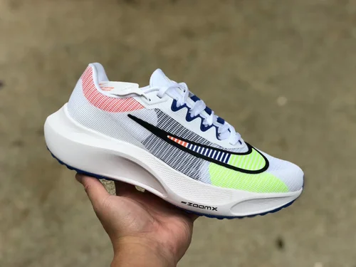 Nike Zoom Fly 5 White Green Pink Running Shoes DX1599-100