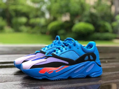 Adidas Yeezy Boost 700 in Blue and Purple