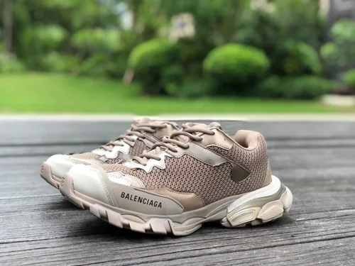 Balenciaga Track 3 Khaki Sneakers